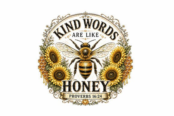 Download Christian Sunflower Bee Sublimation PNG - Bee Collection
