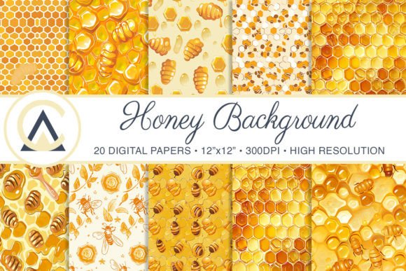 Download Honeycomb Honey Bee Background Seamless - Bee Collection