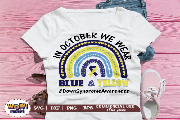 Download In October We Wear Blue and Yellow - Blue Collection